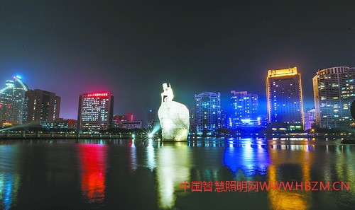 鼓浪嶼街道照明提升效果圖。