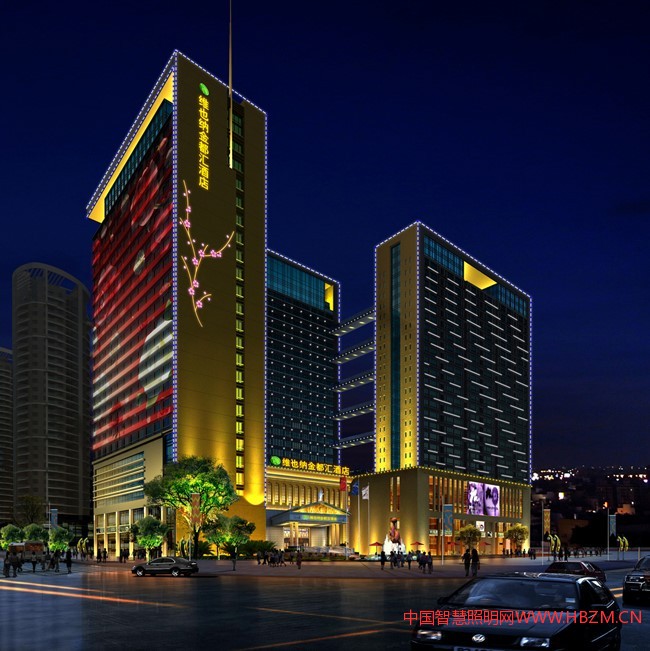 酒店燈光設(shè)計(jì)就是提升酒店入口亮度的關(guān)鍵，一個(gè)良好的燈光設(shè)計(jì)可以極大的提高酒店整體效益。