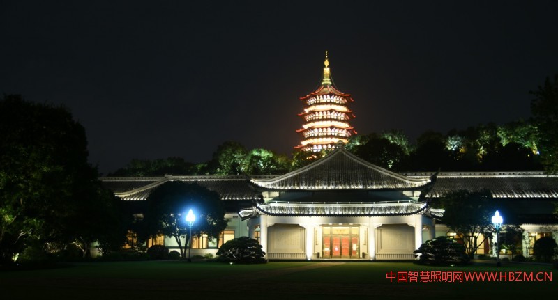 浙江西子賓館夜景照明設(shè)計
