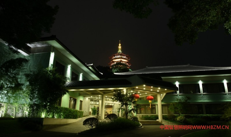 浙江西子賓館夜景照明設(shè)計