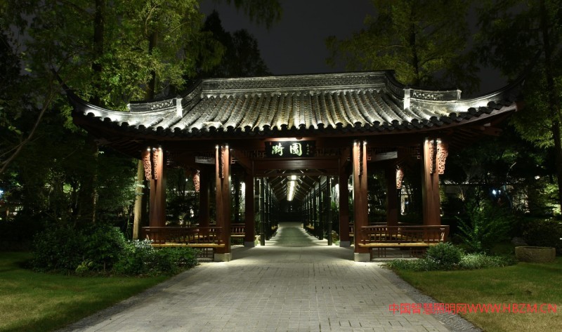 浙江西子賓館夜景照明設(shè)計