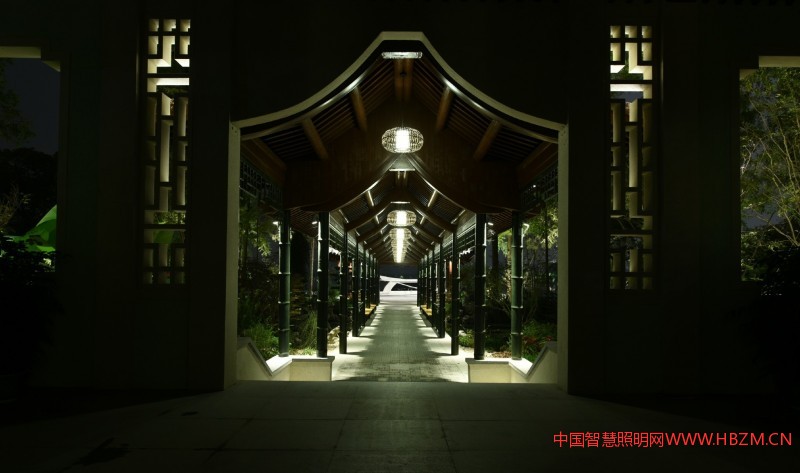 浙江西子賓館夜景照明設(shè)計