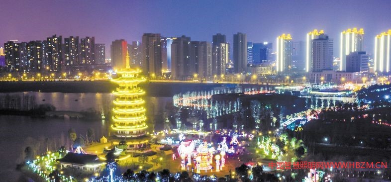 &ldquo;歡樂(lè)洋湖&middot;燈彩中國(guó)年&rdquo;元宵燈展現(xiàn)場(chǎng)流光溢彩