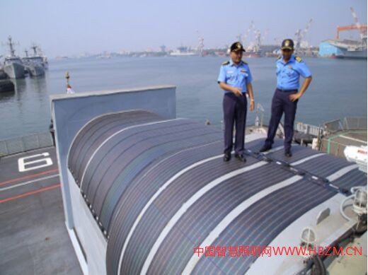 印度海軍一艘測(cè)量船首次實(shí)現(xiàn)用太陽能電池板進(jìn)行照明
