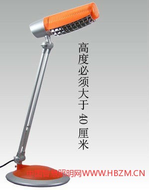 高度大于40厘米的護(hù)眼燈來照明