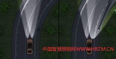 汽車彎道照明系統(tǒng)