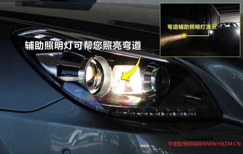 汽車彎道照明系統(tǒng)