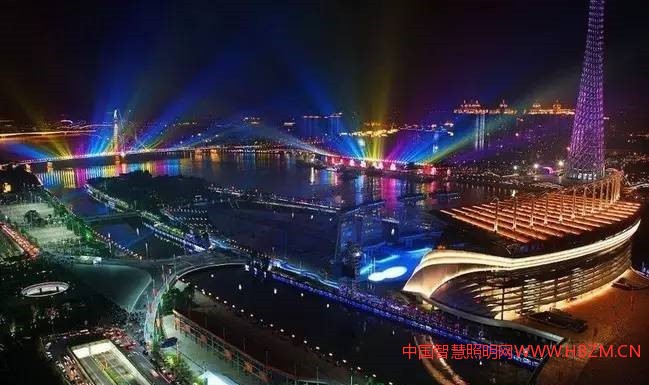 圖：廣州亞運(yùn)會(huì)夜景