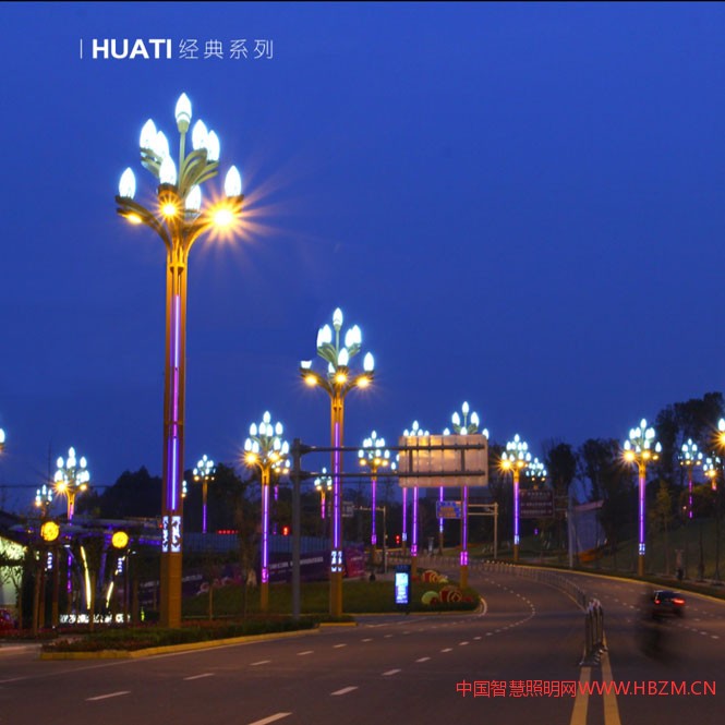 華體照明經(jīng)典之作二代玉蘭燈案例