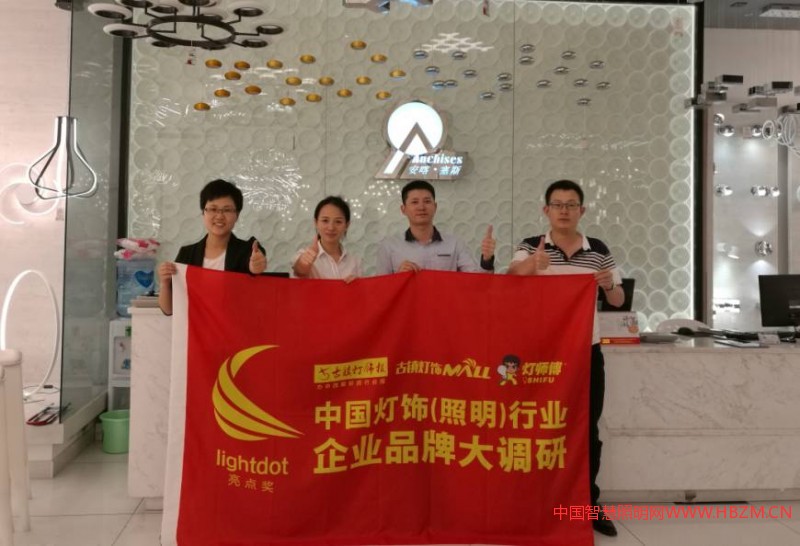 中國(guó)照明企業(yè)代表與古鎮(zhèn)燈飾報(bào)調(diào)研團(tuán)合影