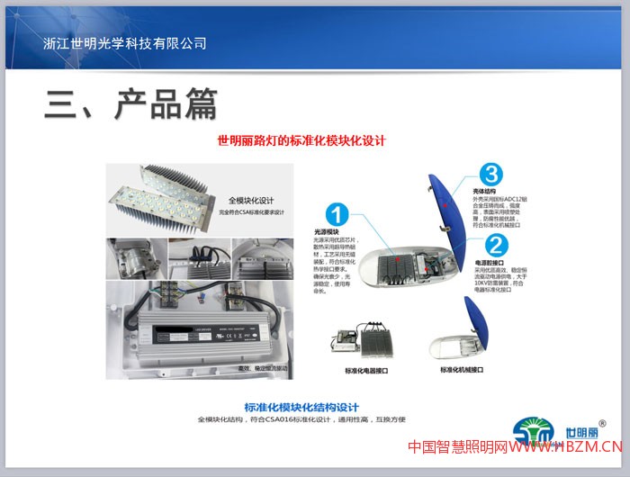 燈殼、模組的標(biāo)準(zhǔn)化接口情況，機械接口、電氣接口、智能接口保護電氣腔，模組標(biāo)準(zhǔn)化