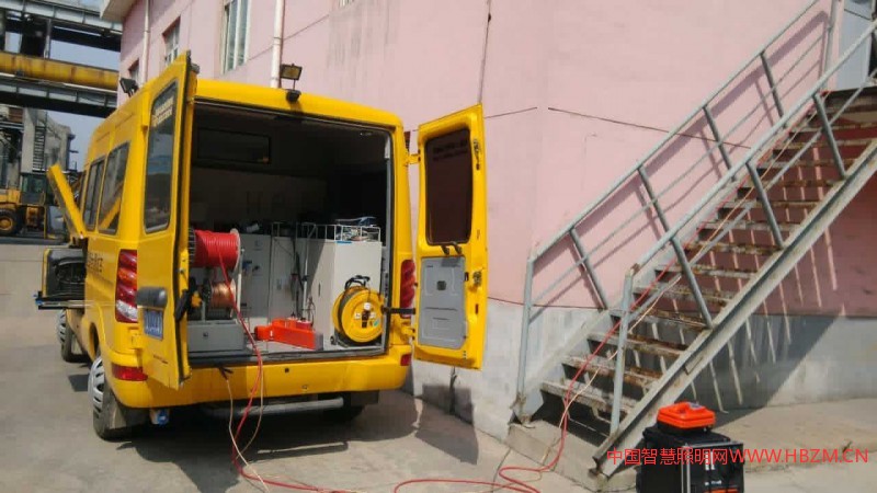 陜焦化工電纜故障車測試圖