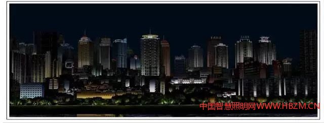 重慶渝中半島多個(gè)片區(qū) 夜景燈光規(guī)劃及設(shè)計(jì) 