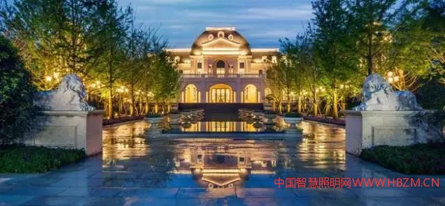 示范區(qū)軸線景觀夜景照明