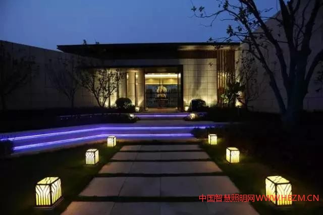 草坪燈夜景照明