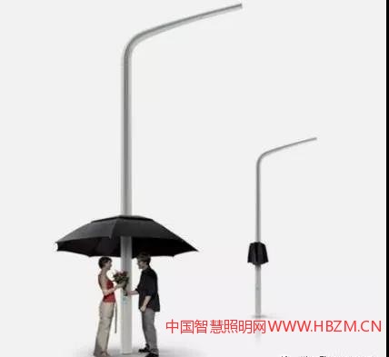 英國(guó)的雨傘路燈