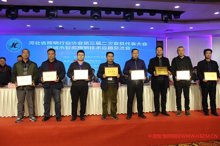 2017年河北省照明行業(yè)&ldquo;先進(jìn)單位&rdquo;合影