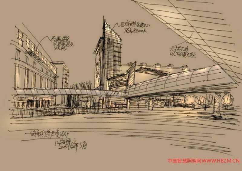 手繪草圖是研究街道空間關(guān)系的重要手段