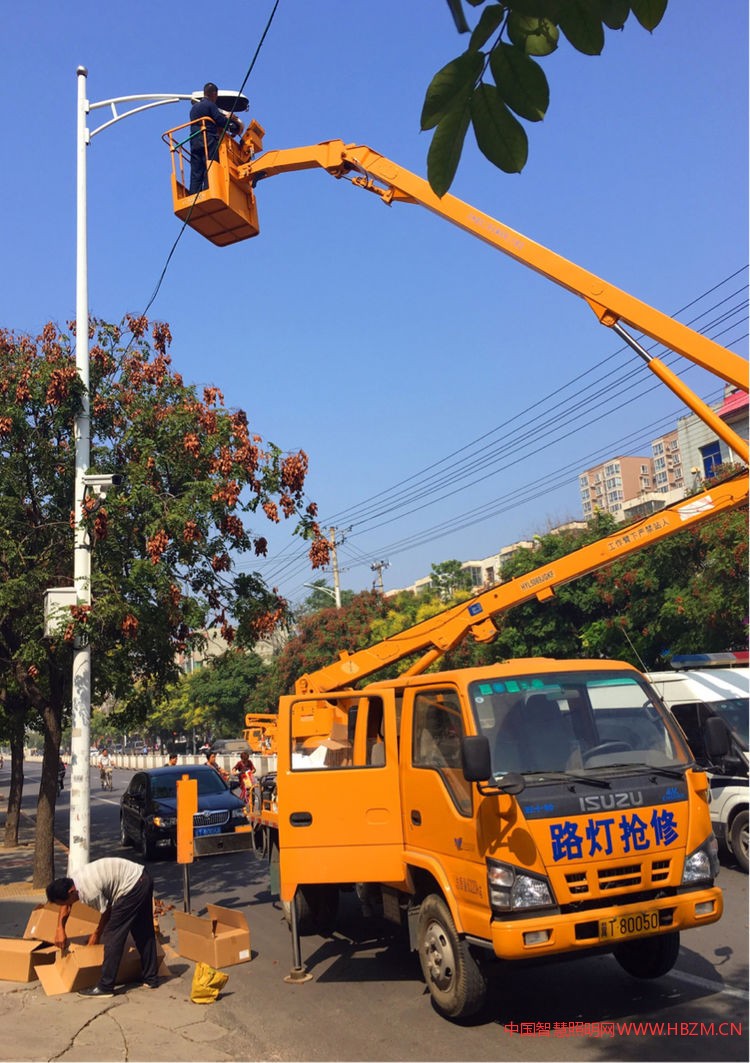 衡水市路燈管理處2017年度城市照明工作報告