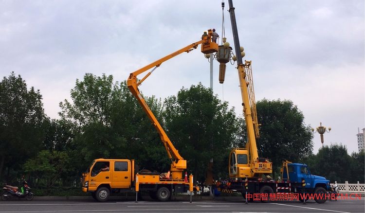 衡水市路燈管理處2017年度城市照明工作報告