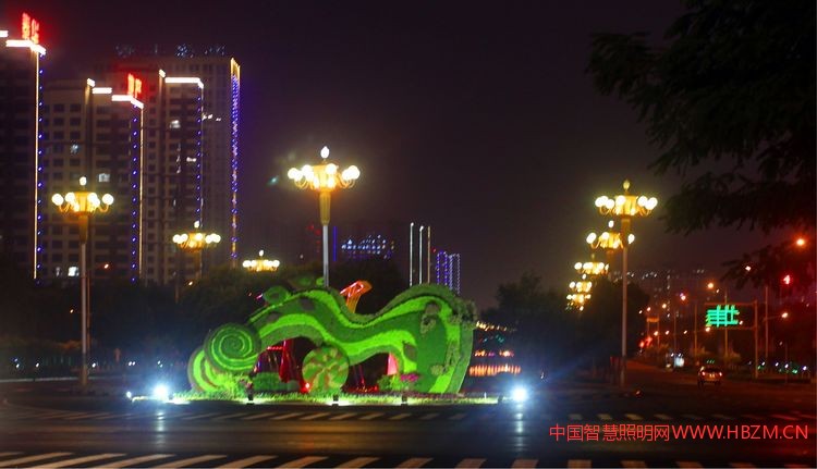 衡水市路燈管理處2017年度城市照明工作報告