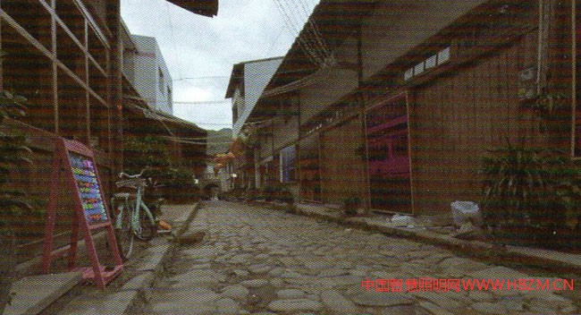 直街和橫街的街景掠影