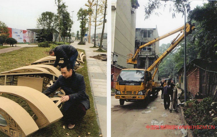 對(duì)于出現(xiàn)司題的路燈，第一時(shí)間進(jìn)行維修