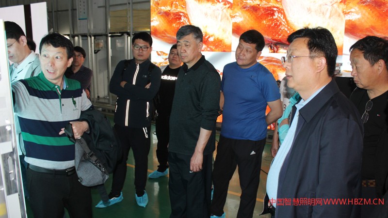 上海三思電子工程有限公司嘉善LED大屏和智慧燈桿生產(chǎn)基地參觀考察