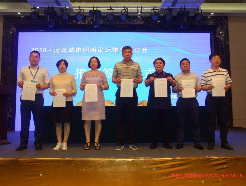 首批獲得助力雄安新區(qū)智慧照明建設特別推薦的單位