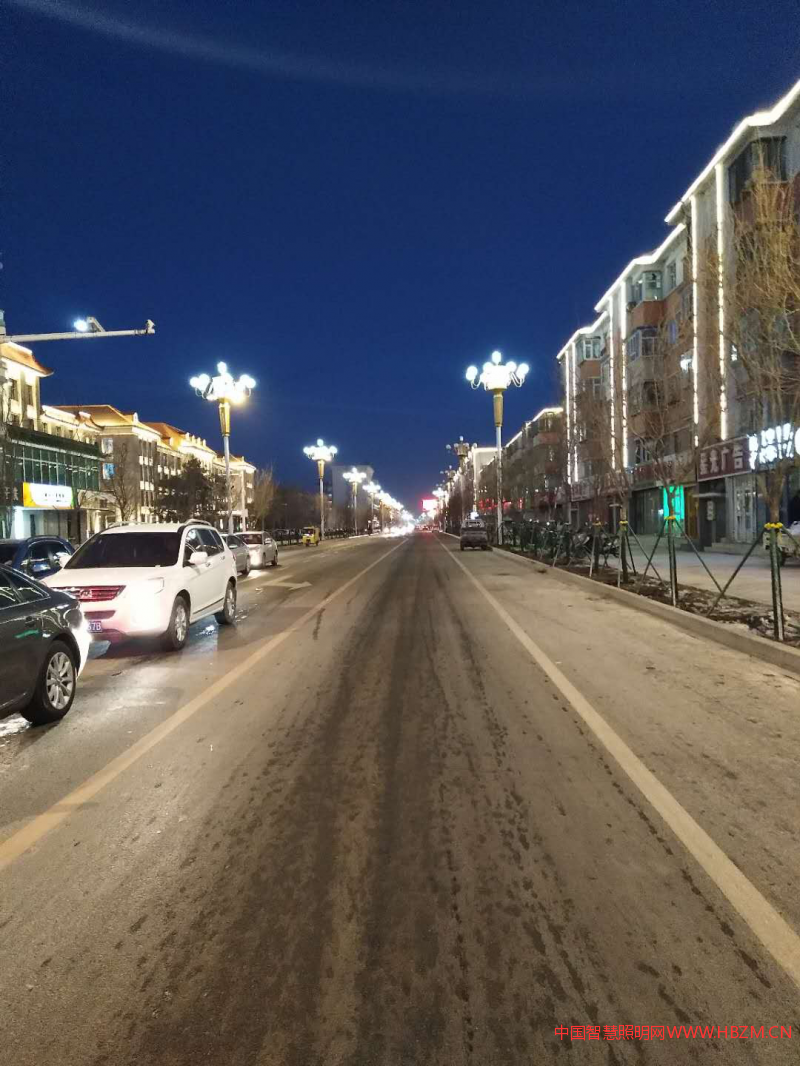 吉林白城中華燈改造的照片