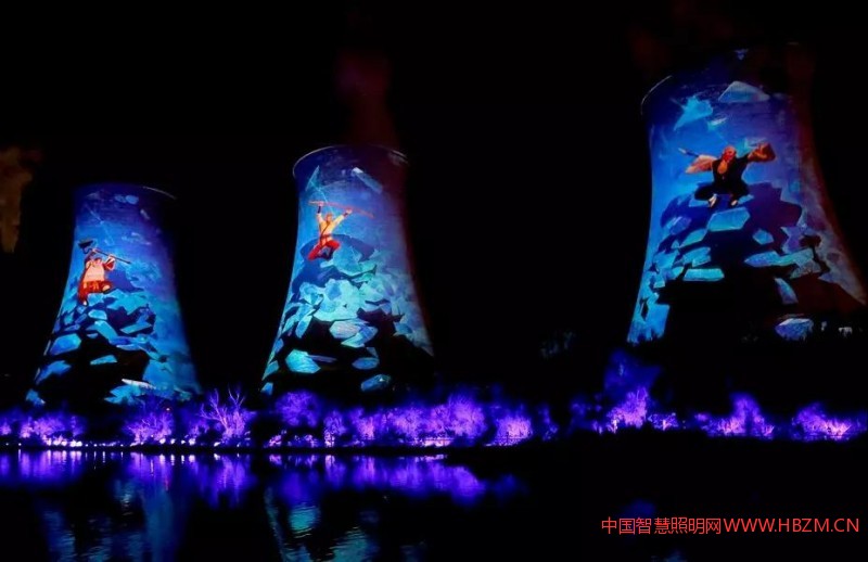 張家口&ldquo;世界唯一高塔投影秀---中國智慧照明網(wǎng)