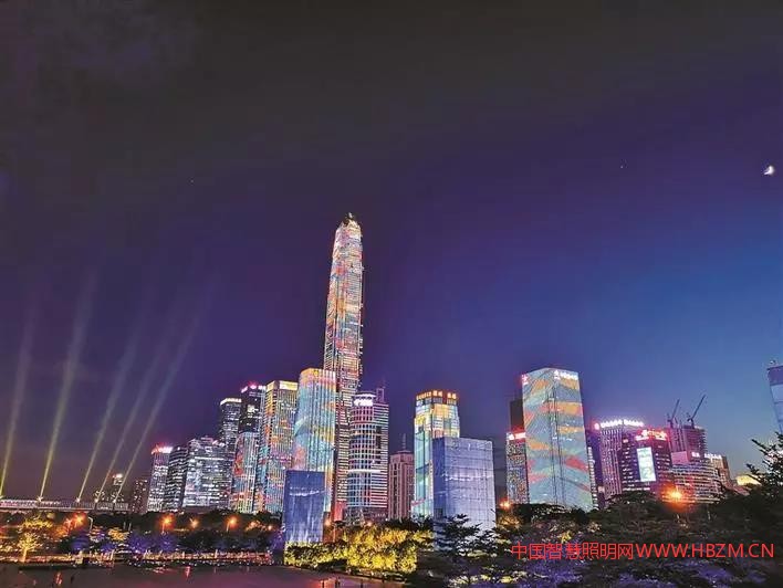 輝煌新時(shí)代深圳燈光秀---中國(guó)智慧照明網(wǎng)