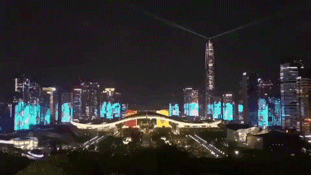 輝煌新時(shí)代深圳燈光秀---中國(guó)智慧照明網(wǎng)