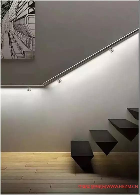 隱藏于階梯下的樓梯照明--中國智慧照明網(wǎng)