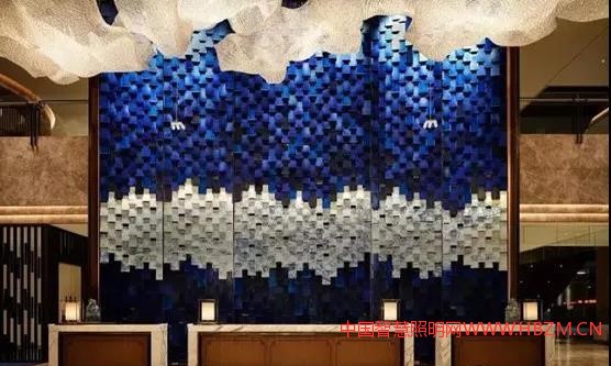 淄博喜來登-完成后的大堂照明實景--中國智慧照明網(wǎng)