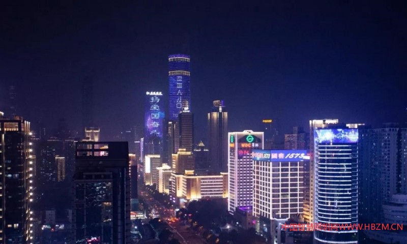 深南大道沿線福田段夜景照明--中國智慧照明網(wǎng)