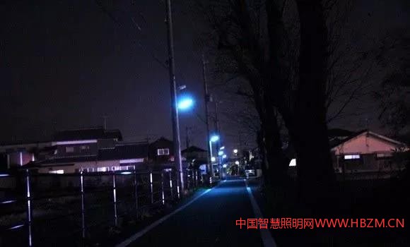 日本的熒光綠路燈--中國智慧照明網(wǎng)