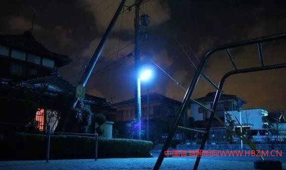 日本的熒光綠路燈--中國智慧照明網(wǎng)