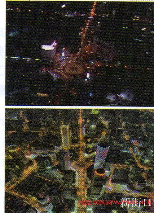 圖8新街口新舊對比