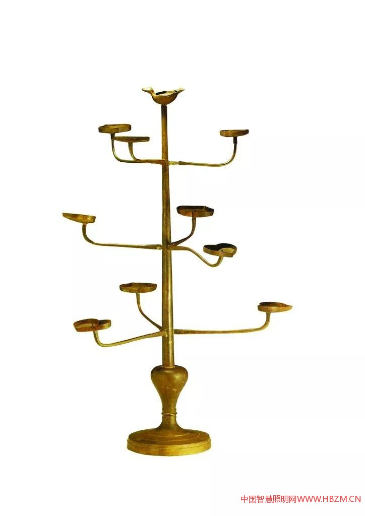 漢代青銅燈具的精美工藝。