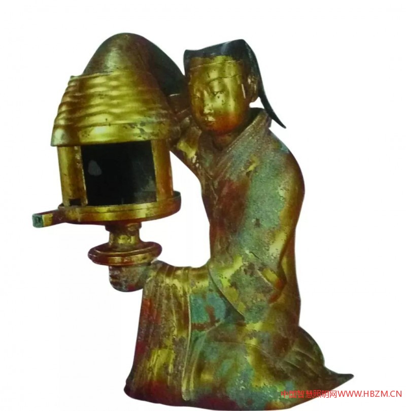 河北省博物館的西漢長信宮燈