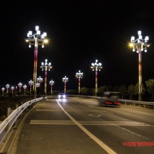 景觀路燈、文化照明點靚多彩冕寧