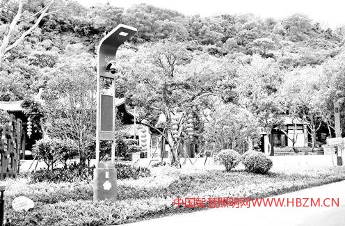 14、24套智慧燈桿落地貴陽市富貴園小區(qū)