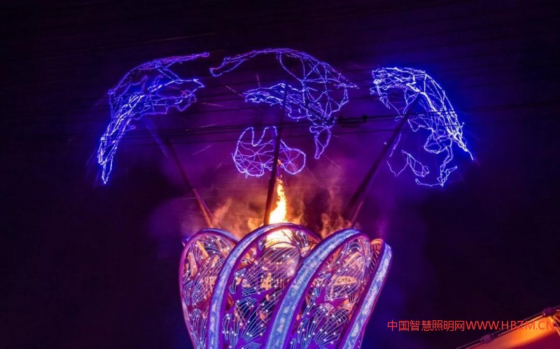 武漢的城市夜景照明和景觀照明