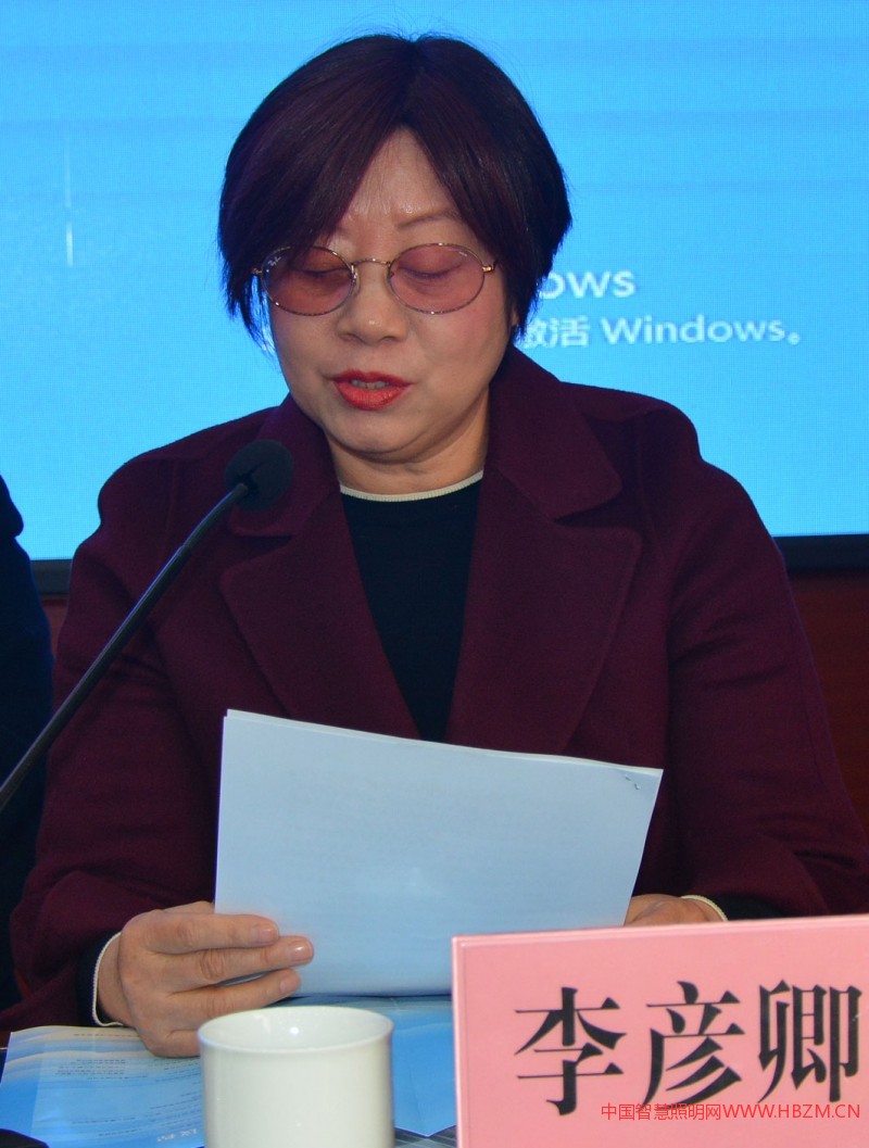 協(xié)會監(jiān)事會主席李彥卿作河北省照明行業(yè)協(xié)會2019年監(jiān)事會工作報告