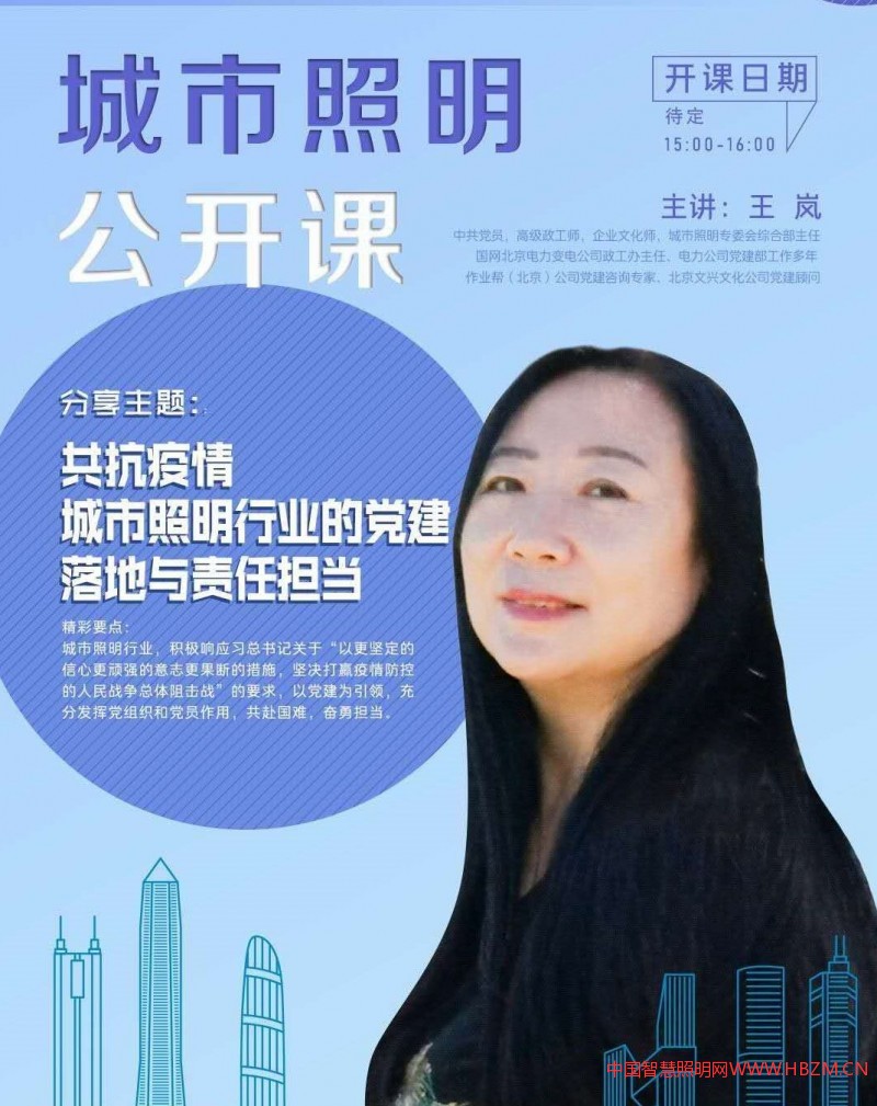 城市照明專委會(huì)綜合部主任王嵐