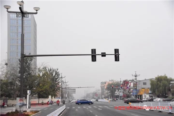 &ldquo;多桿合一&rdquo;！定州市新增多功能智慧綜合路燈桿