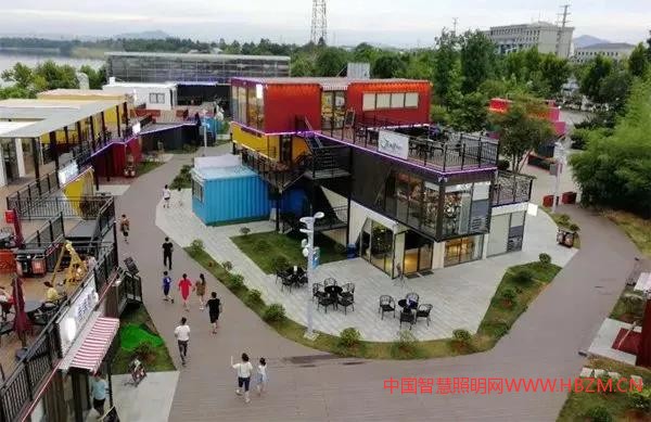 湖南岳陽市汨羅江特色小鎮(zhèn)智慧燈桿