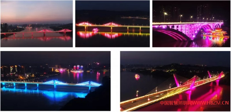 重慶市永川新城區(qū)RGBW夜景聯(lián)動(dòng)燈飾工程案例