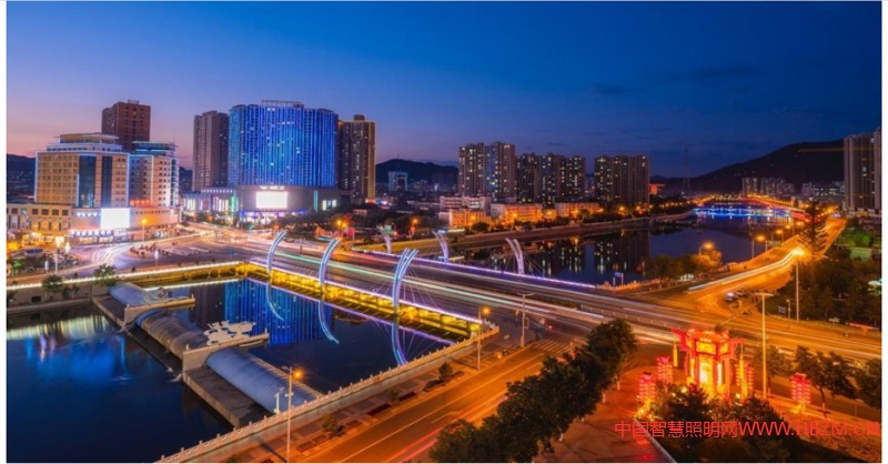 碧波臥虹 （一等獎(jiǎng)） 攝影者：張家口市夜景照明管理中心 閆茂亭